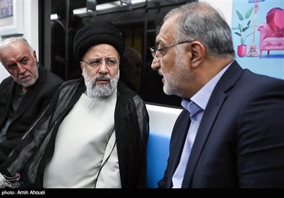 افتتاح 4 ایستگاه مترو تهران با حضور رئیس جمهور