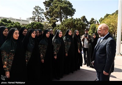 Iranian Policewomen Go to Parliament