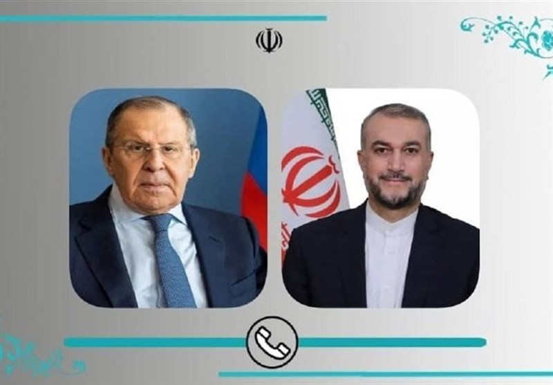 اتصال هاتفی بین وزیری خارجیة ایران وروسیا / لافروف یدین اجراءات الکیان الصهیونی فی غزة