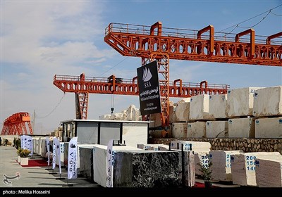 آیین افتتاح پانزدهمین نمایشگاه بین‌المللی سنگ ایران محلات-نیم‌ور