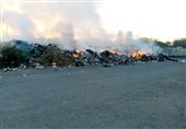 سوزاندن غیراصولی &quot;دپوی زباله‌‌ها&quot; در منطقه 19 تهران؛ تولید آلاینده‌های غلیظ جوی