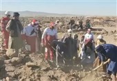 امدادرسانی 10 تیم هلال احمر خراسان رضوی به زلزله‌زدگان 4 روستای افغانستان + تصویر