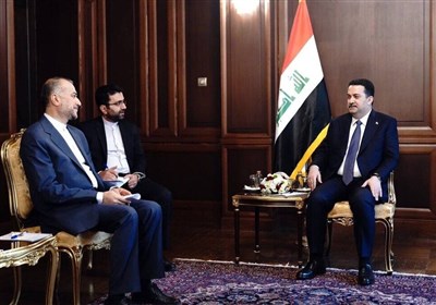  دیدار امیرعبداللهیان با نخست وزیر عراق 