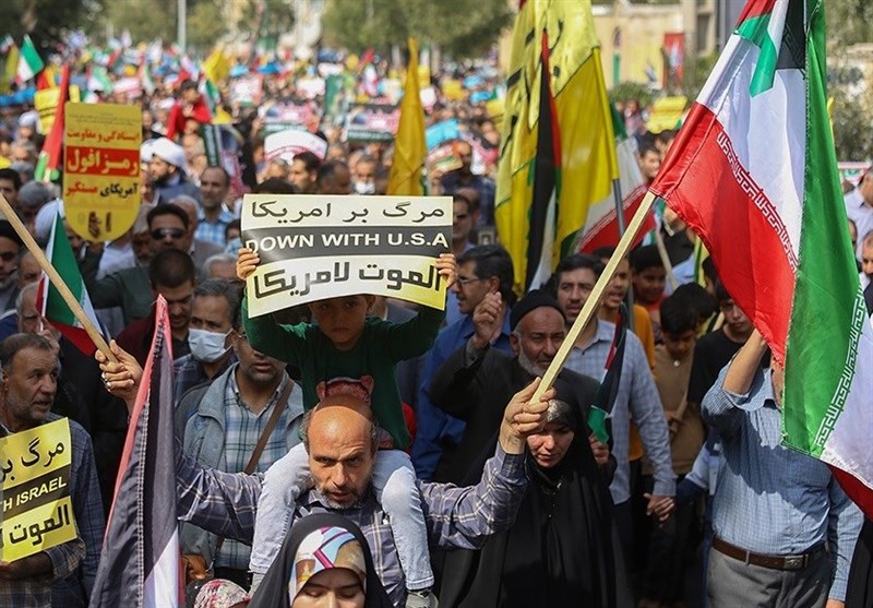 راهپیمایی کردستانی‌ها در محکومیت جنایات اسرائیل/ حمایت قاطع از مجاهدان فلسطینی + فیلم