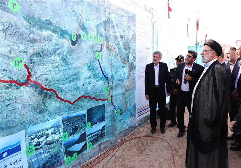بهره‌برداری طرح انتقال آب از سد درودزن به شیراز‌/ بزرگ‌ترین پروژه آبرسانی فارس چه ویژگی دارد؟ + فیلم