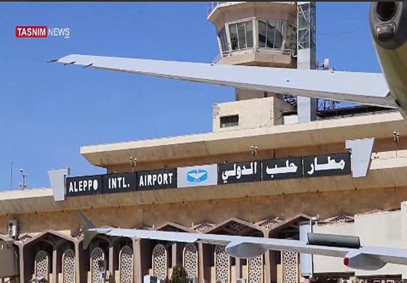 بازگشایی فرودگاه حلب 2 روز پس از حملات هوایی اسرائیل