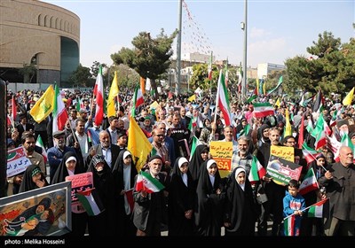 راهپیمایی محکومیت جنایات رژیم صهیونیستی در فلسطین -اراک 