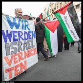 راهپیمایی مردم تهران در محکومیت جنایات رژیم صهیونیستی در فلسطین-1