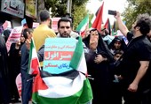 محکومیت جنایات رژیم صهیونیستی در لرستان/ فریاد «مرگ بر اسرائیل» طنین‌انداز شد+ تصاویر
