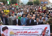 راهپیمایی مردم گلستان در محکومیت جنایات رژیم کودک‌کش صهیونیست + تصاویر