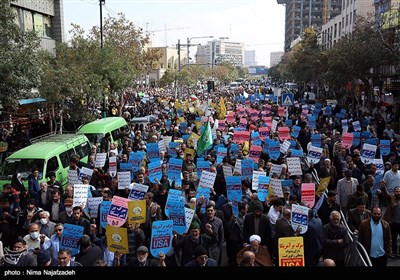 راهپیمایی محکومیت جنایات رژیم صهیونیستی در فلسطین - مشهد