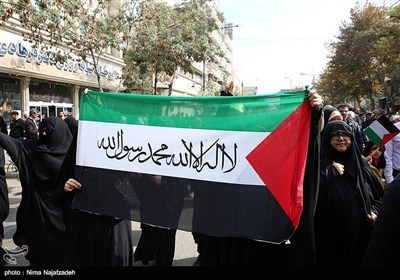 راهپیمایی محکومیت جنایات رژیم صهیونیستی در فلسطین - مشهد