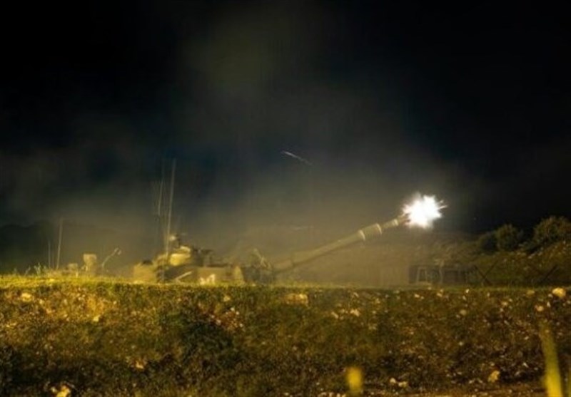 حمله توپخانه‌ای ارتش رژیم صهیونیستی به سوریه