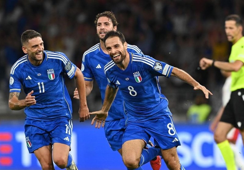 تاریخ‌سازی بوناونتورا در شب پیروزی ایتالیا