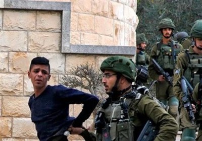  بازداشت ۵۵ جوان فلسطینی در کرانه باختری 