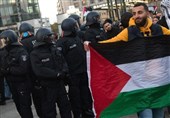برگزاری راهپیمایی حمایت از فلسطین در برلین با وجود ممنوعیت تجمعات