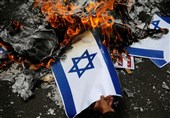 Israeli Flags Set on Fire across Germany