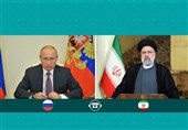 مباحثات هاتفیة بین رئیسی إیران وروسیا
