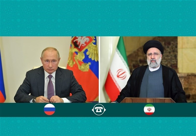 مباحثات هاتفیة بین رئیسی إیران وروسیا