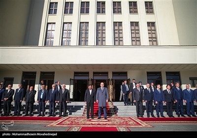  استقبال رسمی نخست وزیر بلاروس از معاون اول رئیس جمهور