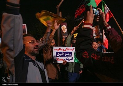 تجمع مردم اصفهان در گلستان شهدا؛ انتقام سخت خواسته مردم