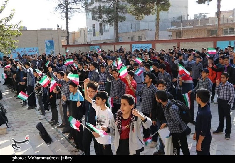 استان کرمان , کشور فلسطین , رژیم صهیونیستی (اسرائیل) , دانش آموزان , 