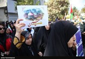 اجتماع مردم بجنورد علیه اسرائیل