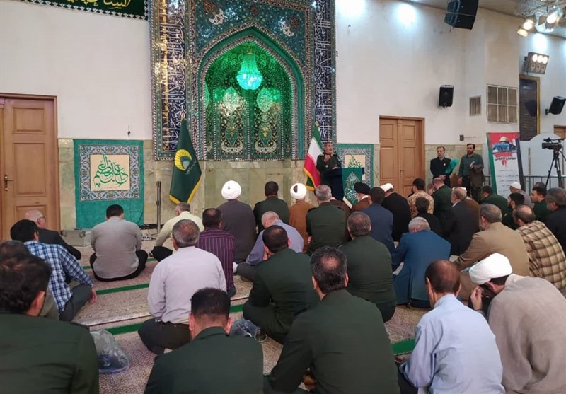تجمع مردم شهرری در دفاع از فلسطین/ طنین مرگ بر اسرائیل در آستان حضرت عبدالعظیم (ع) + فیلم و تصاویر‌