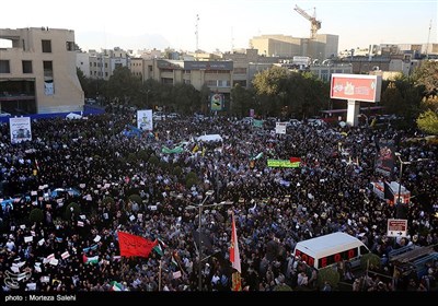تجمع مردمی در محکومیت جنایات رژیم صهیونیستی در اصفهان