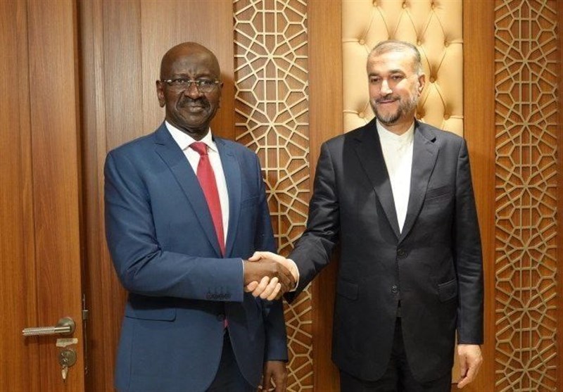 دیدار امیرعبداللهیان با وزیر خارجه موریتانی در جده