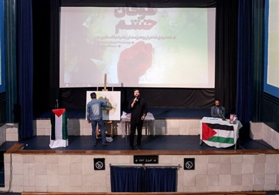  شب شعر "طوفان خشم" در سینما فلسطین برگزار شد 