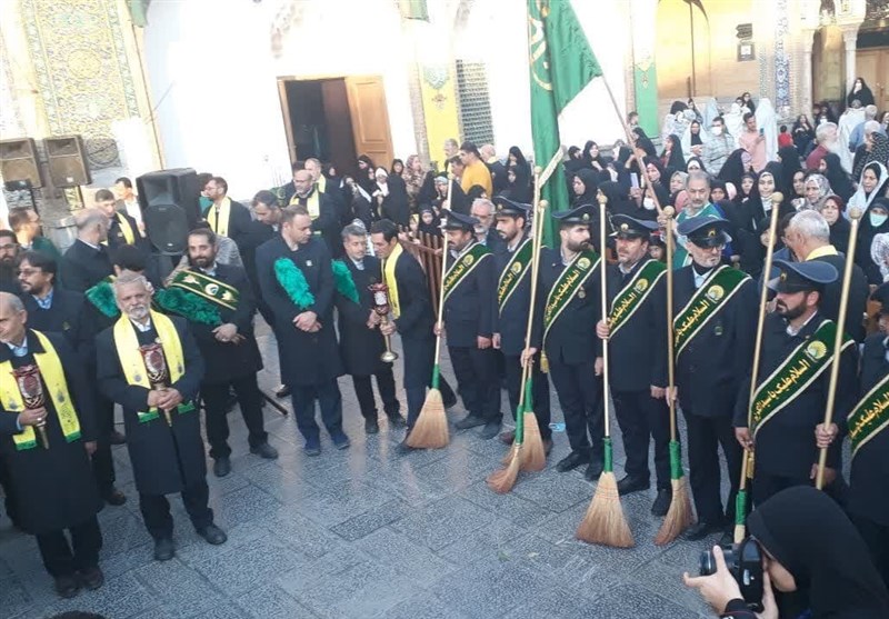 آیین جشن و سرور سالروز ولادت حضرت عبدالعظیم (ع) برگزار شد + تصاویر