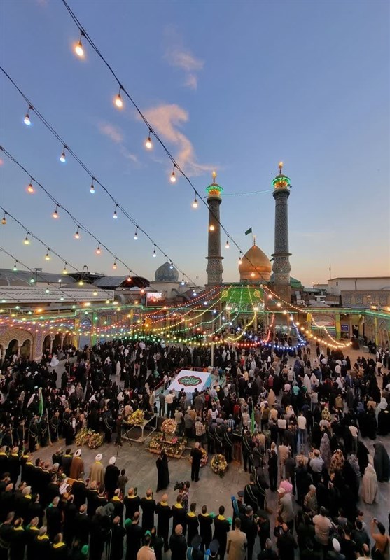 آیین جشن و سرور سالروز ولادت حضرت عبدالعظیم (ع) برگزار شد + تصاویر