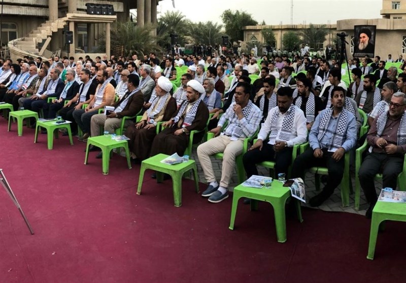 مؤتمر شعبی حاشد فی بغداد لنصرة القضیة الفلسطینیة