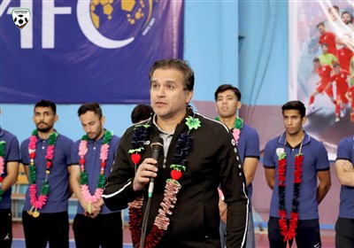  مرتضایی: افغانستان ۵۰ پله در رده‌بندی تیم‌های ملی فوتسال صعود کرد/ خوش‌شانس باشیم به جام جهانی می‌رسیم 