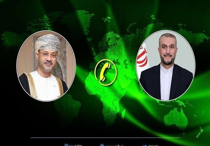 امیرعبداللهیان در تماس با همتای عمانی: همه کشورهای اسلامی باید برای توقف جنایات اشغالگران تلاش کنند