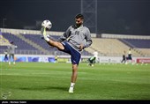 تمرین سپاهان ایران قبل از دیدار با آلمالیق ازبکستان