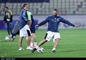 تمرین سپاهان ایران قبل از دیدار با آلمالیق ازبکستان