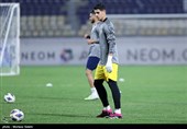 تمرین سپاهان ایران قبل از دیدار با آلمالیق ازبکستان