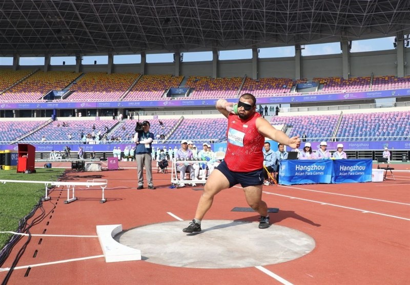 Iranian Shot Putters Alipour, Olad Win Gold, Silver at Hangzhou Para Games