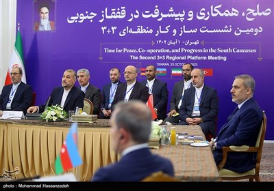  برگزاری نشست فرمت ۳+۳ در تهران/امیرعبداللهیان: جنگ در قفقاز پایان یافته است 