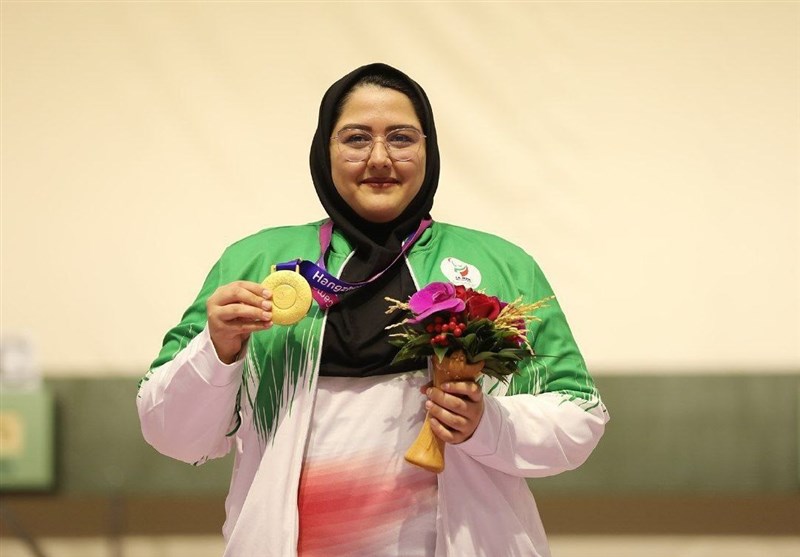 Iranian Women Shooters Ahmadi, Javanmardi Bag Gold, Silver at Hangzhou