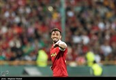 سعید صادقی بازیکن تیم فوتبال پرسپولیس
