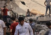 جلوه‌های غیرت اسلامی مردم مظلوم غزه در بحبوحه جنگ + فیلم