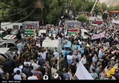 اجتماع بزرگ حمایت از مقاومت و مردم غزه در استان خوزستان
