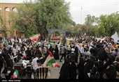 اجتماع بزرگ حمایت از مقاومت و مردم غزه در استان خوزستان