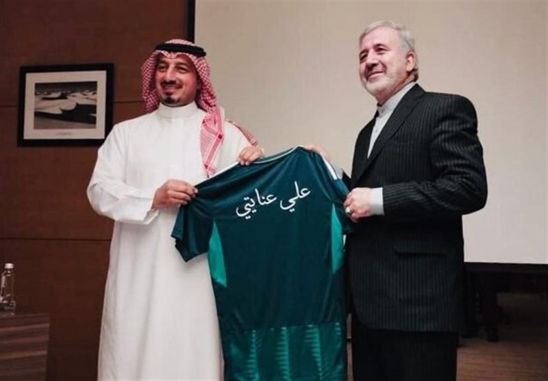 دیدار سفیر ایران با رئیس فدراسیون فوتبال عربستان سعودی