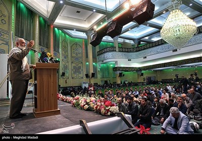 سخنرانی سردار محمدرضا نقدی معاون هماهنگ کننده سپاه پاسداران