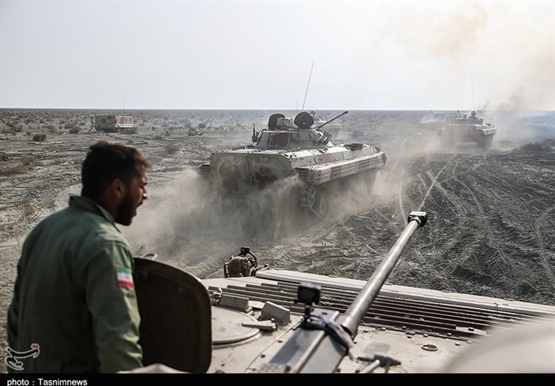 Army Ground Force Stages Drill in Central Iran