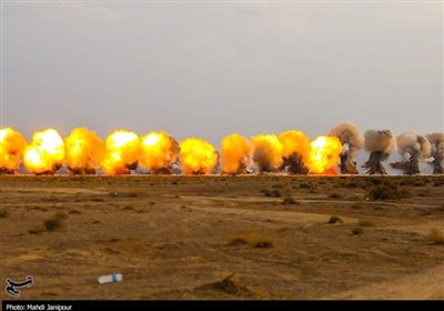  اجرای عملیات آفندی با شلیک موشک‌های فتح ۳۶۰ در رزمایش ارتش 